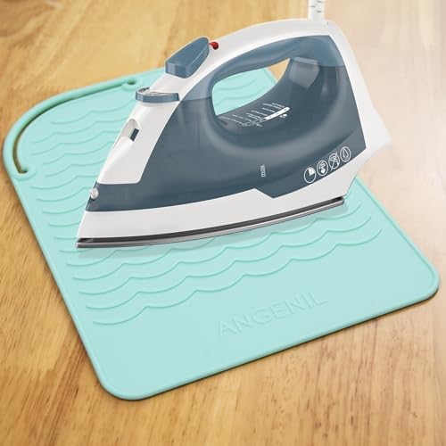 ANGENIL Heat Resistant Silicone Mat for Curling Iron Mat, Flat Iron, Crafts - Image 3
