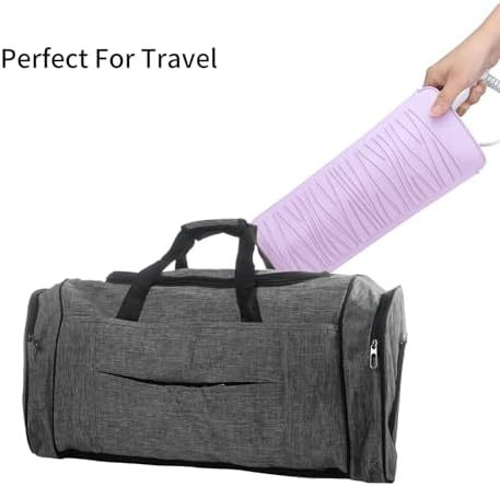 Silicone Heat Resistant Travel Mat for Hair Iron (1 Pack, Pink Mauve, 11 x 5.3 inches) - Image 7
