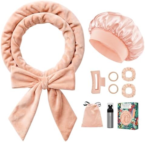 Gwabee Velvet Heatless Curls Overnight Hair Curlers to Sleep In by Gwabee