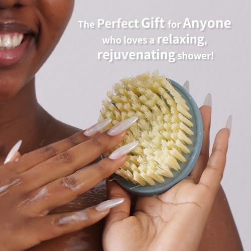 4 Pack Body Brushes, BEAUTAIL Gentle Exfoliating Shower Brush - Image 6