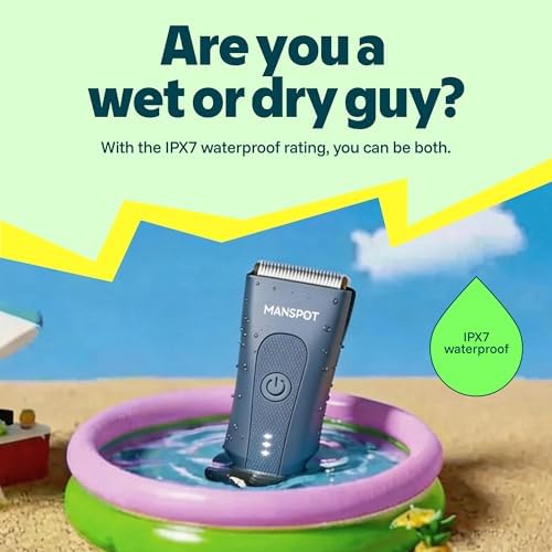 MANSPOT Manscape Groin & Body Hair Trimmer for Men，Men's Shaving Sets - Image 5