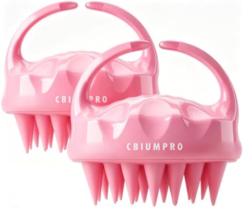 Cbiumpro 2 Pack Scalp Massager Shampoo Brush Scrubber Exfoliator by Cbiumpro