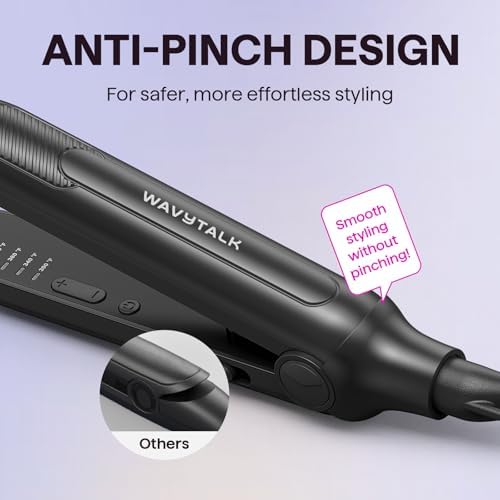 Wavytalk Pencil Small Flat Iron 0.3" for Short Hair, Pixie Cut & Bangs - Image 4