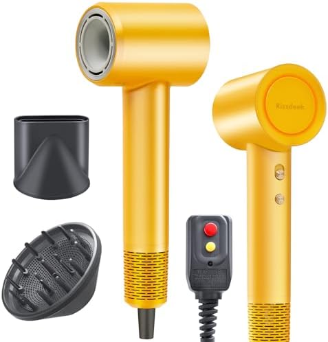 Professional Ionic Hair Dryer High Speed Blow Dryer Fast Drying by Rizzdeek