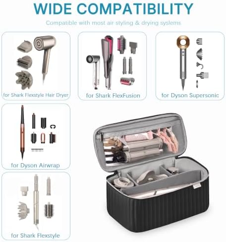 Lexeeco Hair Dryer Tools Travel Bag for Shark Flex Style Fusion Attachment - Image 4
