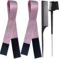 Elastic Bands for Wig 4 Pcs Set Wig Band Lace Melting Edge Wrap Lay Edges by XConstellation
