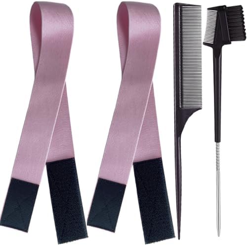 Elastic Bands for Wig 4 Pcs Set Wig Band Lace Melting Edge Wrap Lay Edges by XConstellation