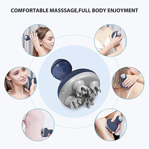 COMFIER Cordless Electric Scalp Massager with Mutlti-Modes Vibration, Handheld Cat Head Massager for Pets, Portable Dog Head Massage for Deep Clean and Stress Relax - Image 4