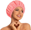 Edoneery Shower Caps for Women Reusable Waterproof, Shower Hair Cap by Edoneery