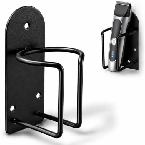 Balacoo Barber Hair Clipper Holder, Wall Mounted Salon Tool Organizer by balacoo