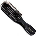 Giorgio Gentle Mini Hair Brush for Men - Dual Length Bristles for Fine and Thick Hair, Scalp Massager, Detangler, and Travel Brush by GiorgioHairBrushesCombs