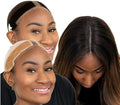 MILANO COLLECTION Lace Wig Grip Cap for Women, Adjustable Wig Caps for Women Non Slip with Headband to Secure Lace Top Perfectly in Place, One Size Fits All, Chocolate Brown & Nude, 2 Pack by MILANOCOLLECTION