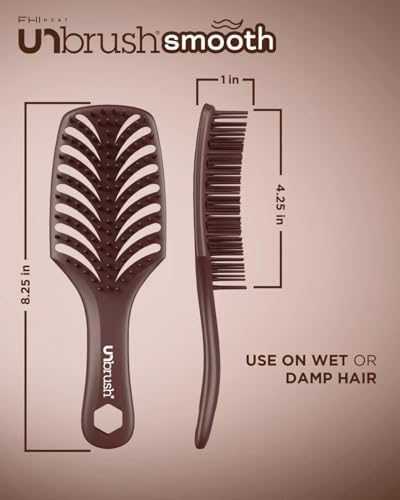 FHI Heat UNbrush Smooth Blow Dryer Brush for Detangling - Image 6