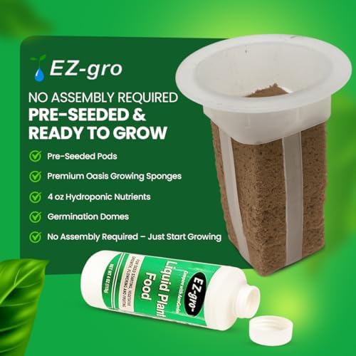 EZ-GRO Salsa Garden Seeds Pod Kit (9) Compatible with Aerogarden Pods - Image 5
