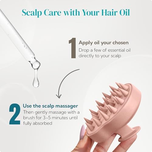 HEETA 2-Pack Large Scalp Massager Scrubber Shampoo Brush for Hair Growth - Image 6
