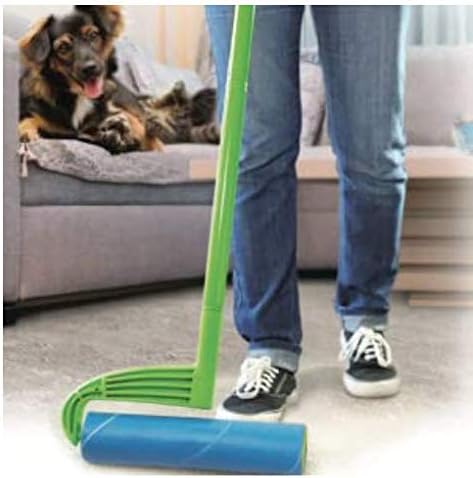 Leo 10-Inch Wide Lint Roller Refills, 3 Rolls with 50 Sheets Each (150 Sheets Total), Extra Sticky Pet Hair Remover for Carpet & Furniture - Image 3