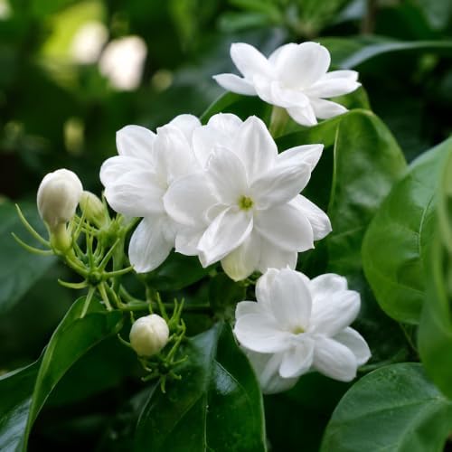 Maid of Orleans Jasmine Plant Live | 4-8 Inch Tall | Fragrant White-Blooming Jasmine | Easy to Grow Live Jasmine Plant for Indoor Home Décor - Image 5