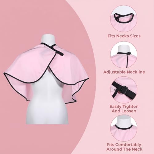 3 Pcs Makeup Cape, Short Haircutting Capes for Adults - Image 3
