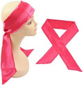 Wig Grip Band Soft Satin Scarf Fashion Headbands for Lace Frontal Wigs Fixing, Makeup, Sports, Yoga, Facial (1 Pcs, Pink) by YTBYT