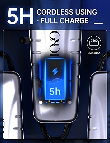 Chicclly Low Noise Hair Clippers for Men & Women with 10 Color Guide Combs - Image 4