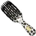Torino Pro Wave Brush #261 7 Row Soft bristles Shower brush -100% Pure Boar Bristles - Great for laying down your 360 Waves by TorinoPro
