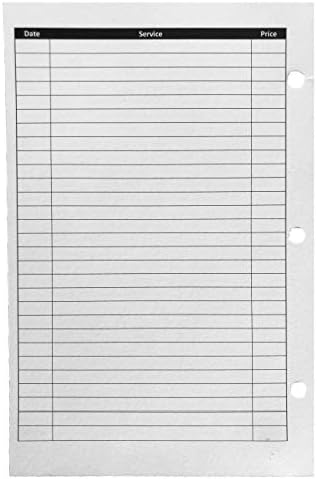 Stylist Binder Insert Cards, Salon Client Profile Cards (100 Pack, 5.5" X 8.5") Client Record Book Hair Stylist, Hairstylist Essentials, Color Formula a5 binder inserts, Made in USA - Image 2