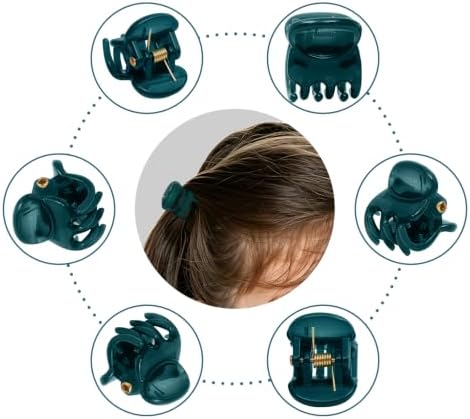 YOHAMA 36Pcs Small Hair Claw Clips Durable Mini Bangs Jaw for Women& Girls - Image 3