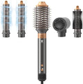 Hair Dryer Hot Air Styler: Auto Wrap Curling Wand 1 1/4 Inch Automatic Hair Curler, Ceramic Negative Ionic Blow Dryers Fast Drying Tools Set with Extra Long Barrel for Styling Waves (Gray) by TakeHairSalonHome