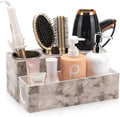 GFWARE Hot Hair Styling Tool Organizer with 3 Stainless Steel Cups, Marble by GFWARE