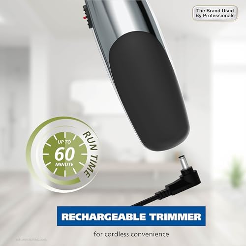 Wahl Groomsman Rechargeable Beard Trimmer Kit & Bonus Battery Nose Trimmer - Image 6