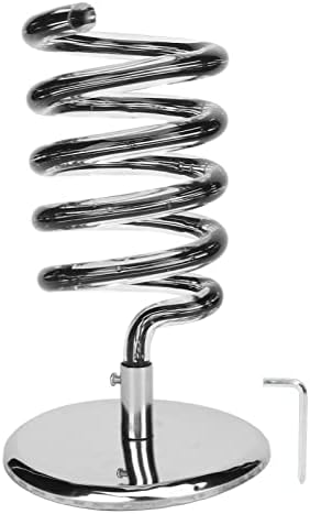 Spring Hair Blower Holder Dryer Hanging Rack Spiral Stand Styling Station Hair Dryer Stand Curling Iron Holder Brush Organizer Flat Blow Hands Free by HURRISE