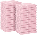 Avalon Towels Salon Towel - Pink Hand Towels Bulk Pack of 24 - 100% Cotton Absorbent Spa, Facial & Gym Towel for Working Out - 16x27 Inches (Not Bleach Proof) by AvalonTowels