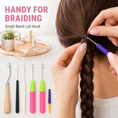 Crochet Hooks Set of 6, Multiple Hook Styles - Image 7