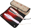 Yuiboo Hair Straightener Travel Bag with Heat Resistant Mat by Yuiboo