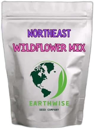 Earthwise Northeast Native Wildflower Seed Mix - 1/4 lb, 500 sq ft by EarthwiseSeedCompany