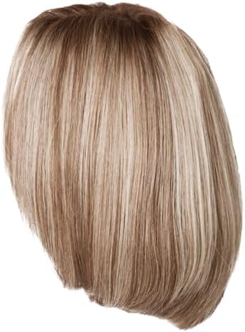 Raquel Welch Longing For London Luxurious Mid-Length Bob Cut Wig, Black Label Human Hair Collection by Hairuwear, Average Cap, RH14/25SS Shaded Honey Ginger - Image 4