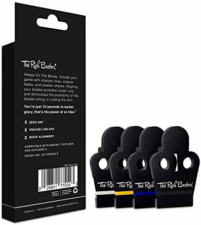 The Rich Barber On The Money 10-Second Blade Setter - Zero Gap Tool for Razor, Barber Blade Alignment, Close Shave, Clean Fade, Sharp Line - Hair Stylist & Barber Tools for Home & Professional Use - Image 2