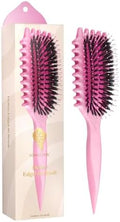 Bounce Curl Define EdgeLift Brush, 5-in-1 Styling Tool, Defined Curls -Pink by BounceCurl
