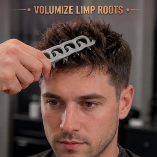 Plman Texture Comb Set for Men & Women Volumizing Texture, Waves, Fine Hair - Image 4