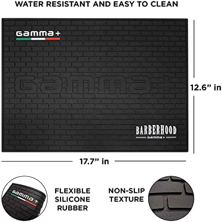 GAMMA+ Professional Barber Appliance Magnetic Mat and Station Organizer, Anti-Slip, Durable Hair Styling Tools - Image 4