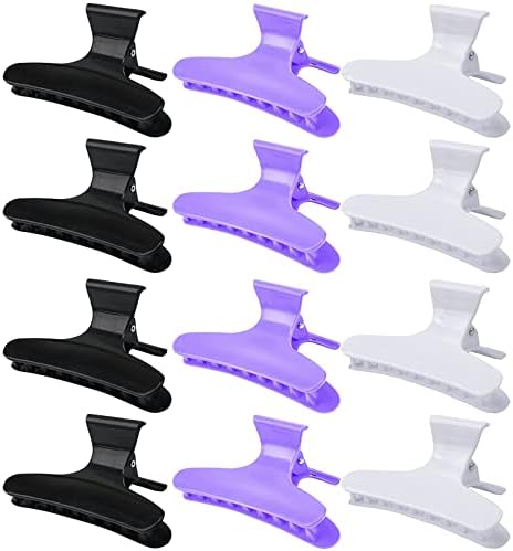 Ondder Professional Salon Hair Clips for Styling, Cutting, Coloring - Butterfly Claw Clamps and Hair Accessories for Women and Girls by Ondder