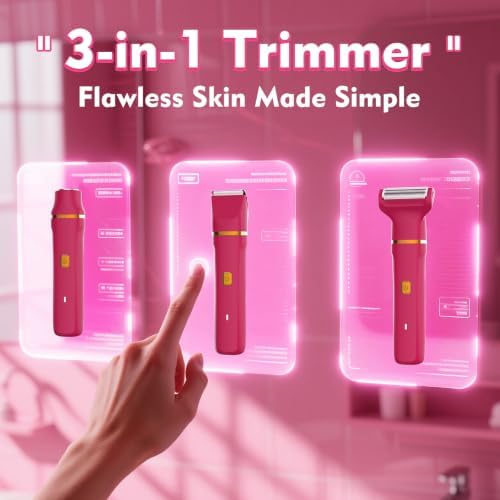 Risina 3-in-1 Bikini Trimmer for Women, Beach Essentials for Women - Image 2
