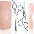 CIICII Kids Hair Cutting Scissors Shears Kit, Safe Round Tip Baby Scissors by CIICII