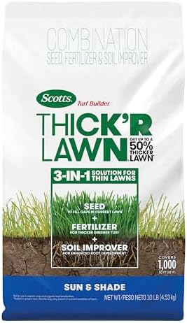 Scotts Turf Builder Thick'r Lawn Sun & Shade, 10 lbs. by Unknown