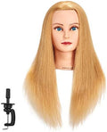 24-26" Mannequin Head with 100% Human Hair for Hairdresser by Headwinn