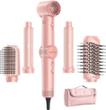 5 in 1 Hair Dryer Brush, High-Speed Auto Wrap Curling Brush by ShowerSteamersAromatherapy