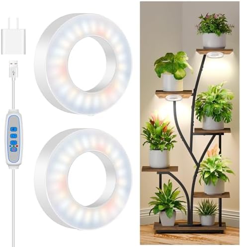 3.5" Grow Light, 5000K 96 LEDs Plant Lights for Indoor Growing by HOME