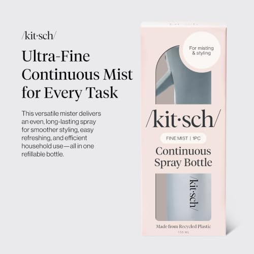 Kitsch Continuous Spray Bottle for Hair – Haze Blue, 150ml - Image 2