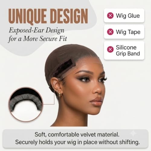 1 Pcs Wig Grip Cap for Glueless Wigs - Image 2