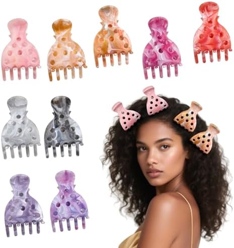 9 Hair Volume Clip for Styling,Root Claw Clips for Women Curly Thick Hair, Root Liffter for Curl Hair by Ivyu
